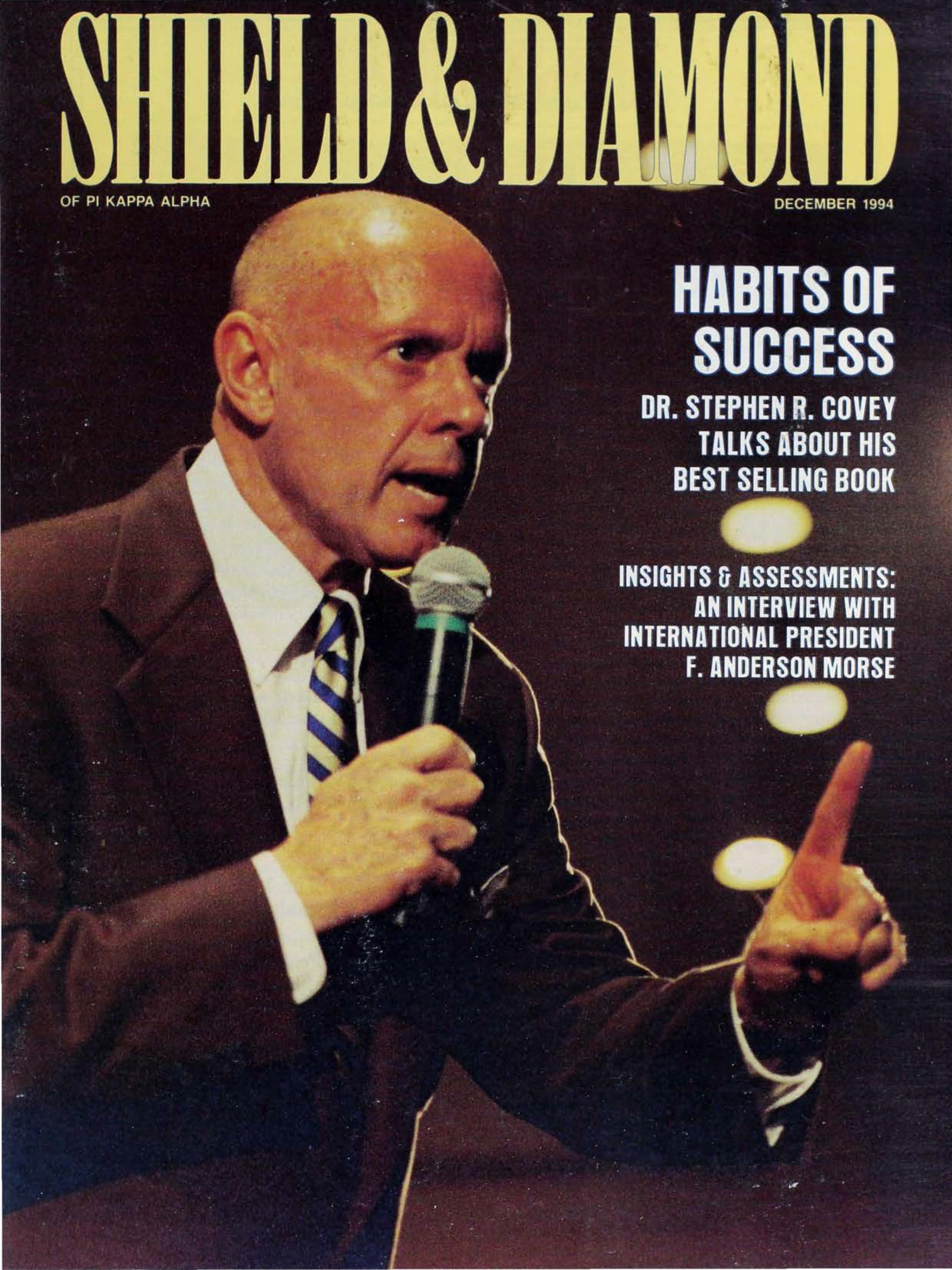 Shield & Diamond, Vol. 105, No. 4, Front Cover